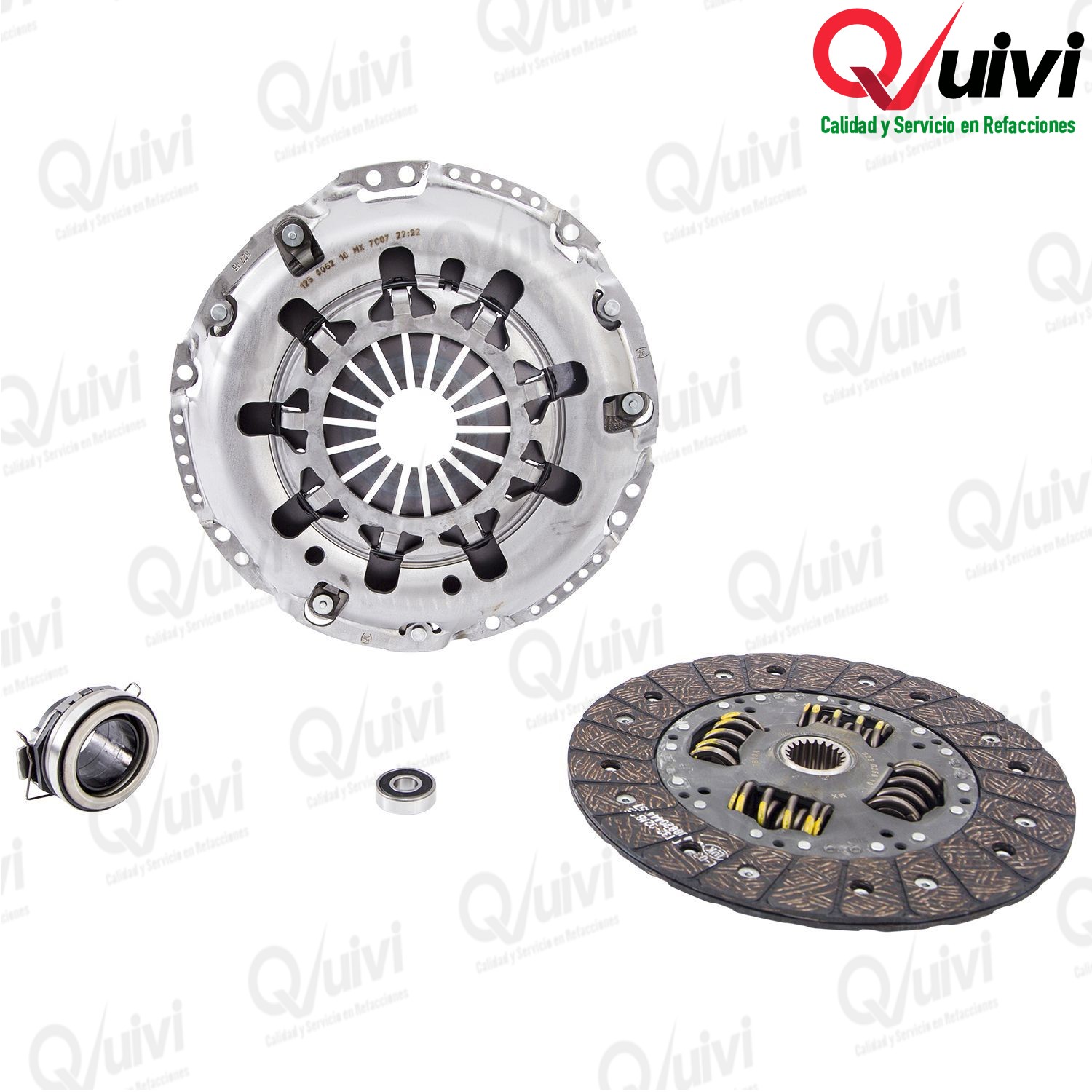 REPSET EMBRAGUE TOYOTA HIACE 2.7L 149 HP